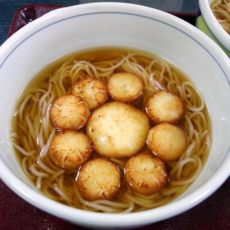 温かい九曜紋うーめん(白石城歴史探訪ミュージアム （レキシタンボウミュージアム）)