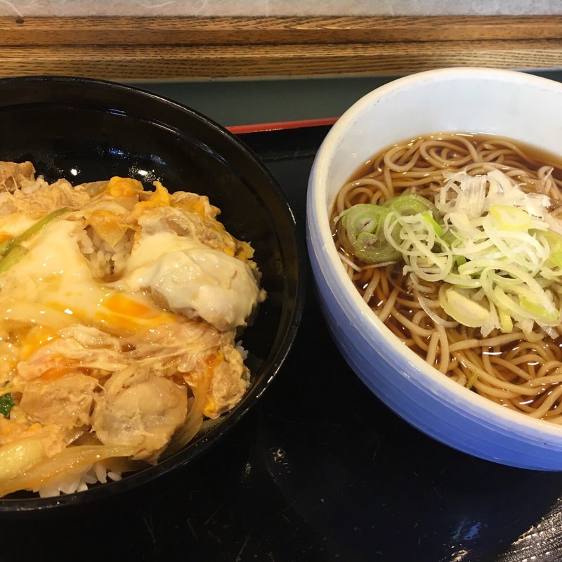 親子丼セット(小諸そば 日本橋店)
