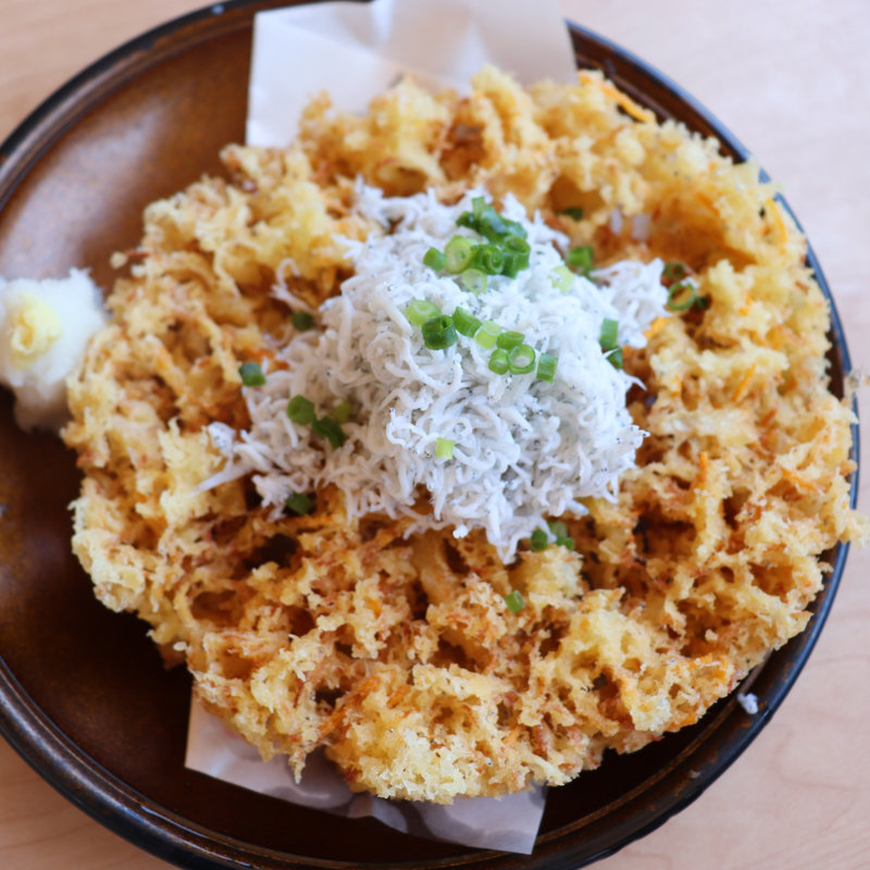 しらすのかき揚げ(とびっちょ 本店)