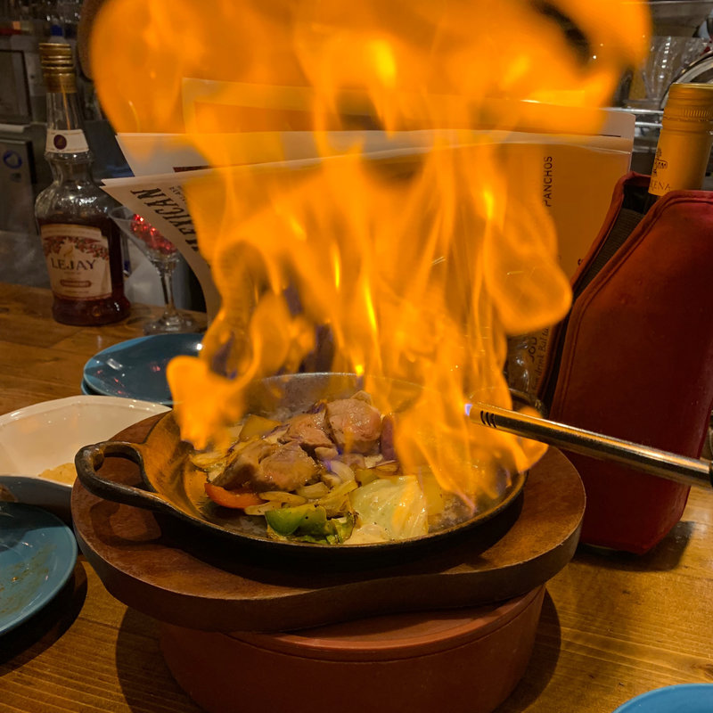 仔羊肉のファヒータ(PANCHOS)