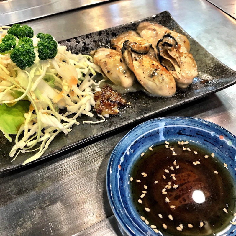 牡蠣焼き(ロン )