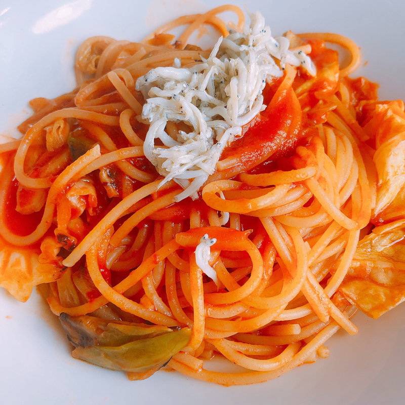 シラスのアラビアータ(青いナポリ イン・ザ・パーク )