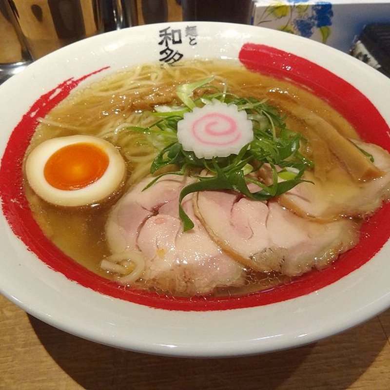 塩ラーメン(麺と和多志)