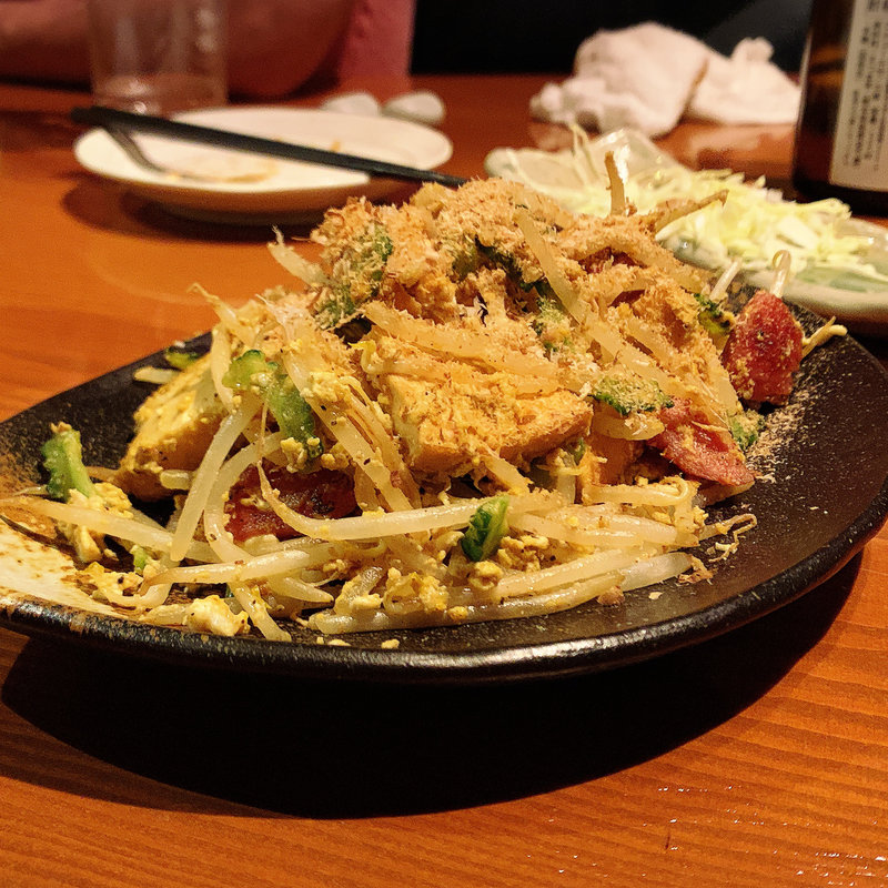 雲仙ハムのゴーヤチャンプル(しん )