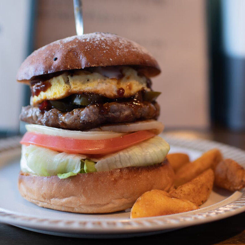 テリヤキたまご+ハラペーニョ(肉ハサミ屋)