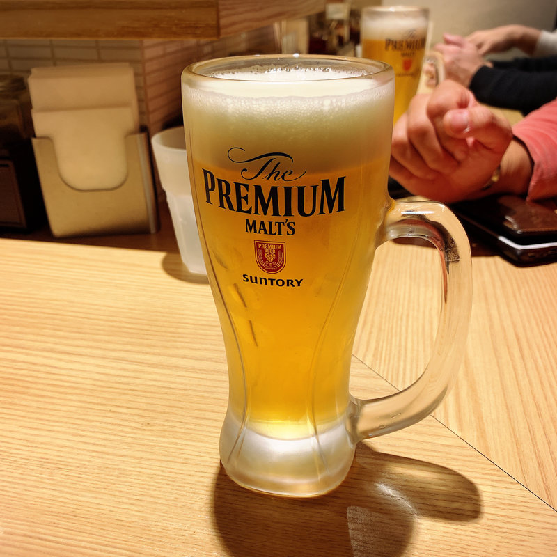 生ビール(恵比寿大龍軒)