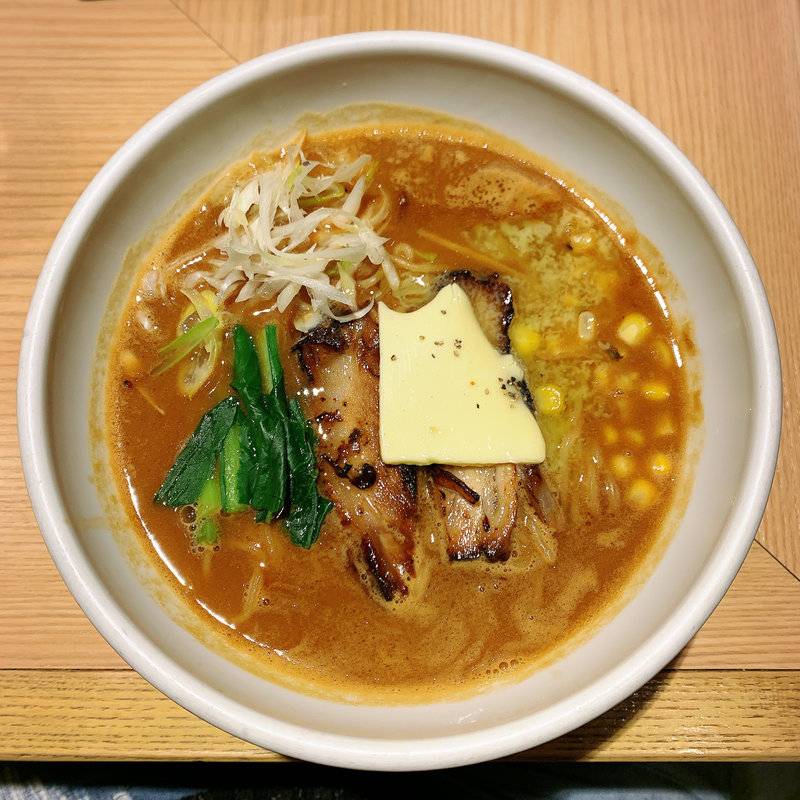 やみつき味噌バターらーめん(恵比寿大龍軒)