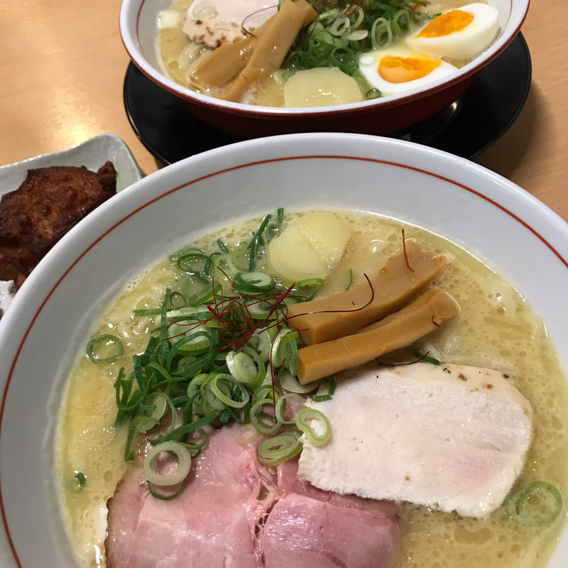 鶏白湯ラーメン(麺や雅流∞)