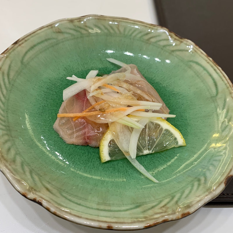 メカジキスモーク カルパッチョ風味(はまなす海洋館 )