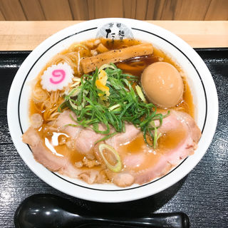 味玉ラーメン(京都　麺屋たけ井　阪急梅田店)
