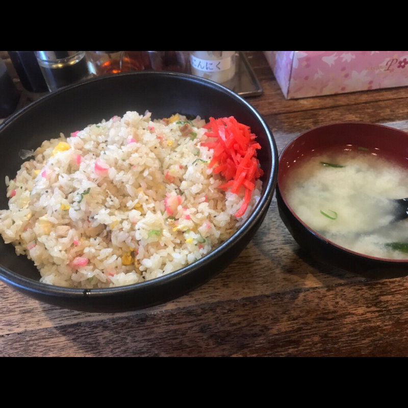 チャーハン飯増し(伝説のすた丼屋 国立東店)