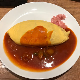 チキンオムライス(北極星 エキマルシェ新大阪店)