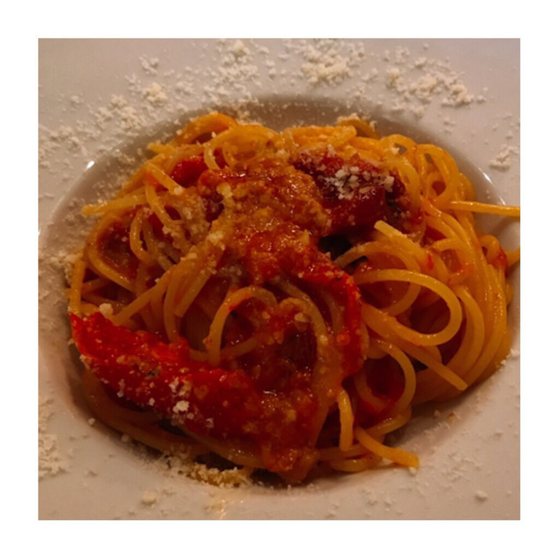 フレッシュトマトのスパゲッティ新宿伊勢丹バージョン(リ カーリカ)