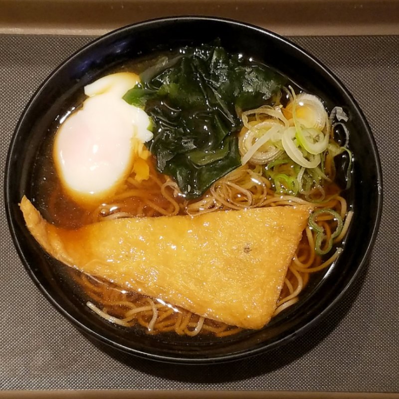 朝そば(きつね)(名代 富士そば 東武練馬店)