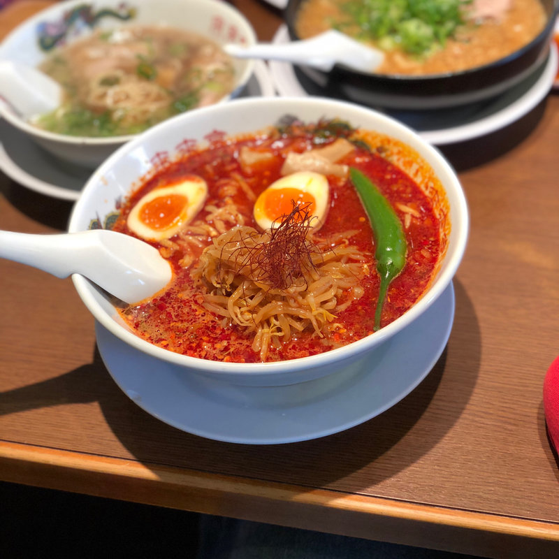 旨辛麺【限定メニュー】　(来来亭 石神井店)