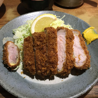 ロースカツ定食(かつ進 三組坂下外神田店)