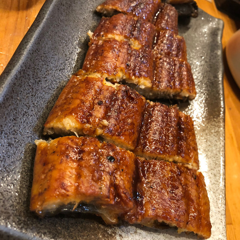 うなぎの蒲焼(なすびの花)