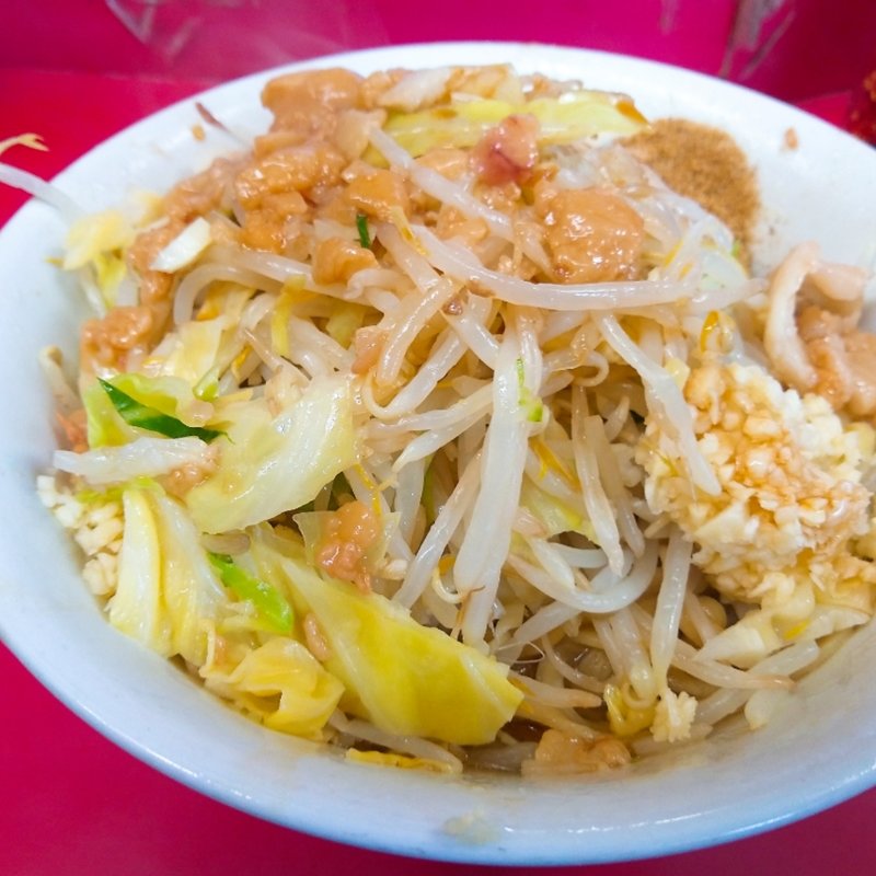 汁なしラーメン(ラーメン二郎 環七一之江店 （らーめんじろう）)