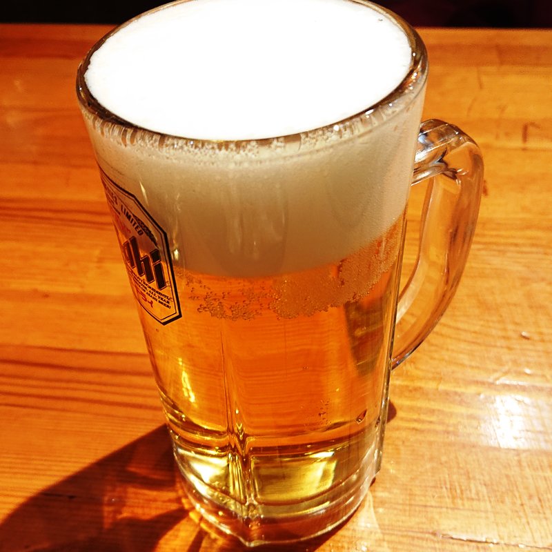 スーパードライ（中生）(七輪焼肉 安安 鹿島田店)