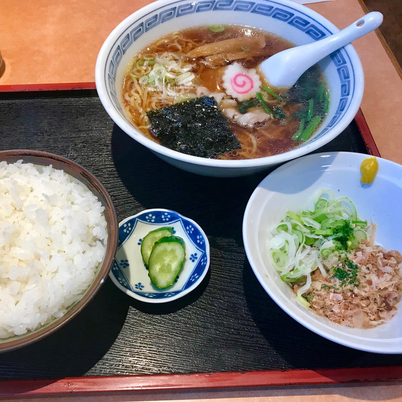 昔ながらのラーメン(引田屋食堂)