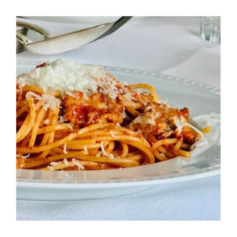 パスタ・コン・サルデ イワシのトマトソーススパゲッティ(田園調布シークレットパスタ会)