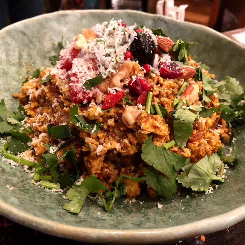 本日の限定、しらすとパルミジャーノレッジャーノのイタリアンキーマ(CURRY BAR シューベル （カレーバーシューベル）)