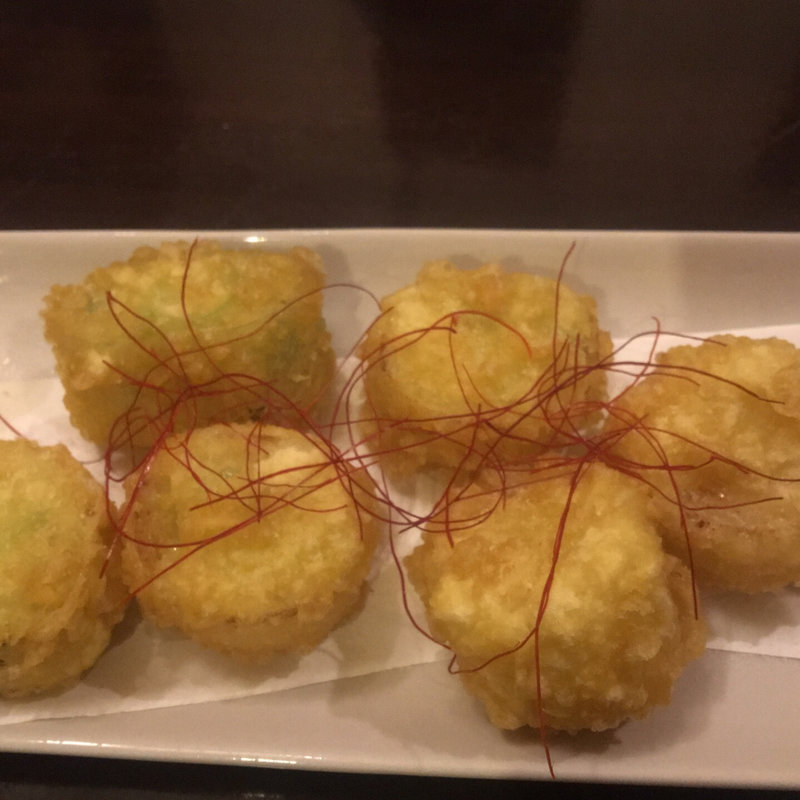 下仁田ネギの天ぷら(酔月)