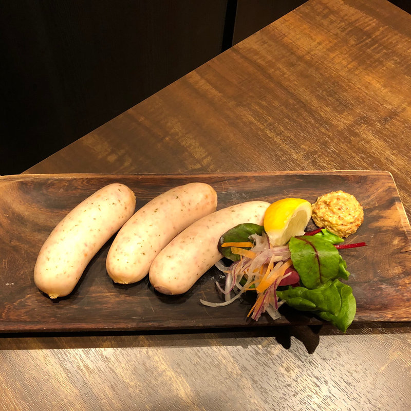 鶏のソーセージ    (OSAKA CRAFT BREWERY 茶屋町  )