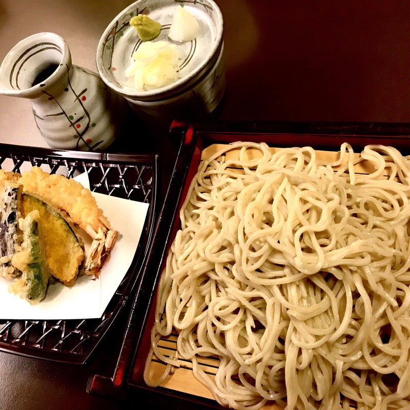 大海老天せいろ(杉並まん月)