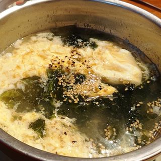 わか玉スープ(七輪焼肉 安安 鹿島田店)