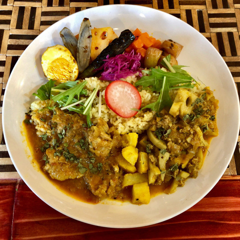 賀正プレート(スパイスカレーボンズ （SPICE CURRY BON'S）)