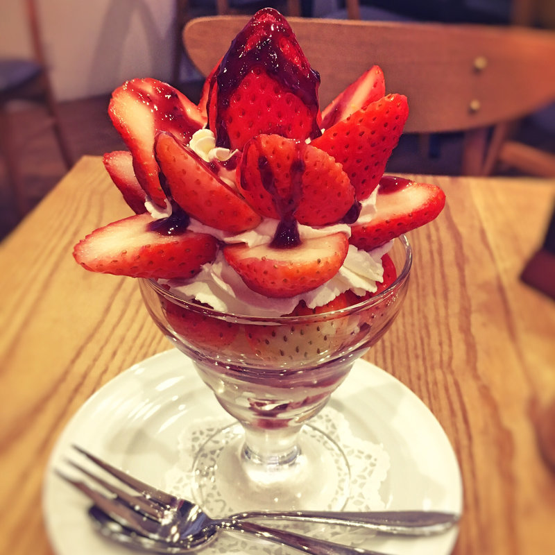 ばんぢろサンデーいちごスペシャル(Brewer’s Coffee ばんぢろ)