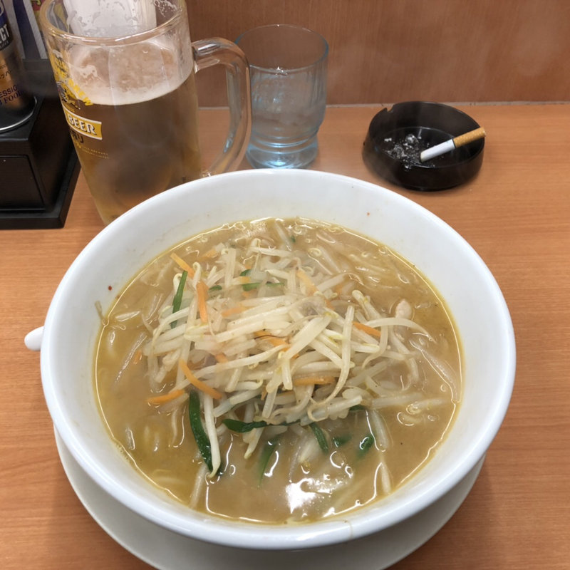 味噌ラーメン(日高屋 東村山店)