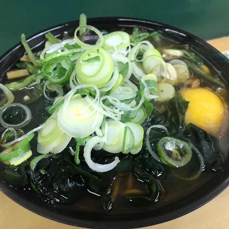山菜 そばうどん(天亀そば )