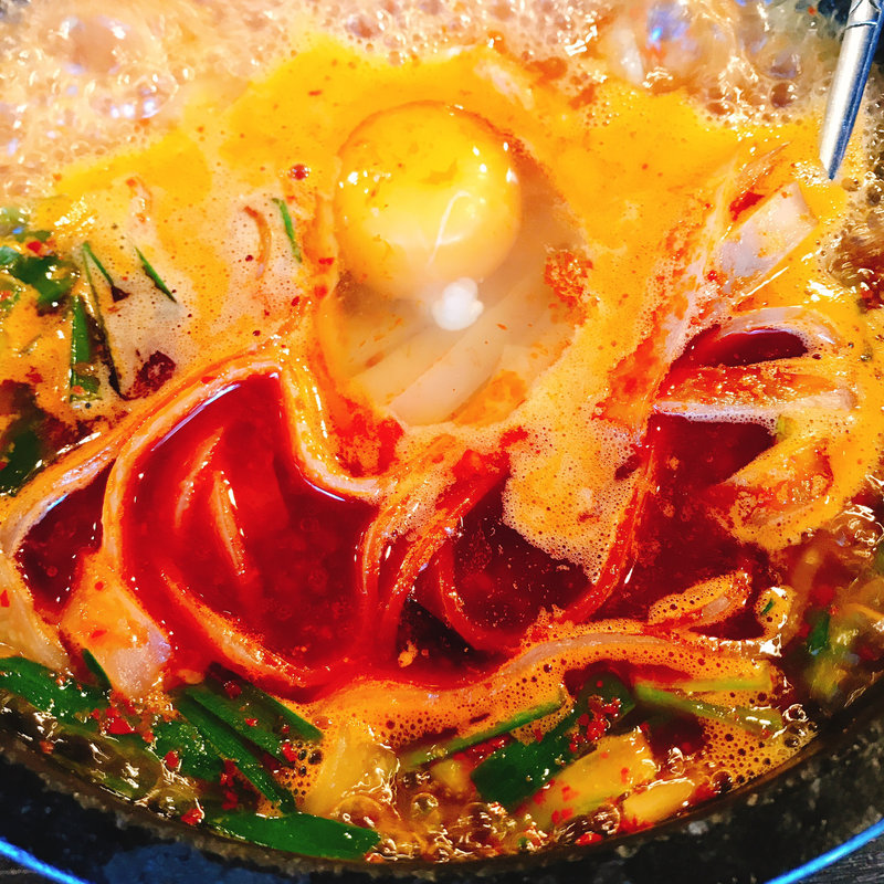 カルビうどん(一億兆)