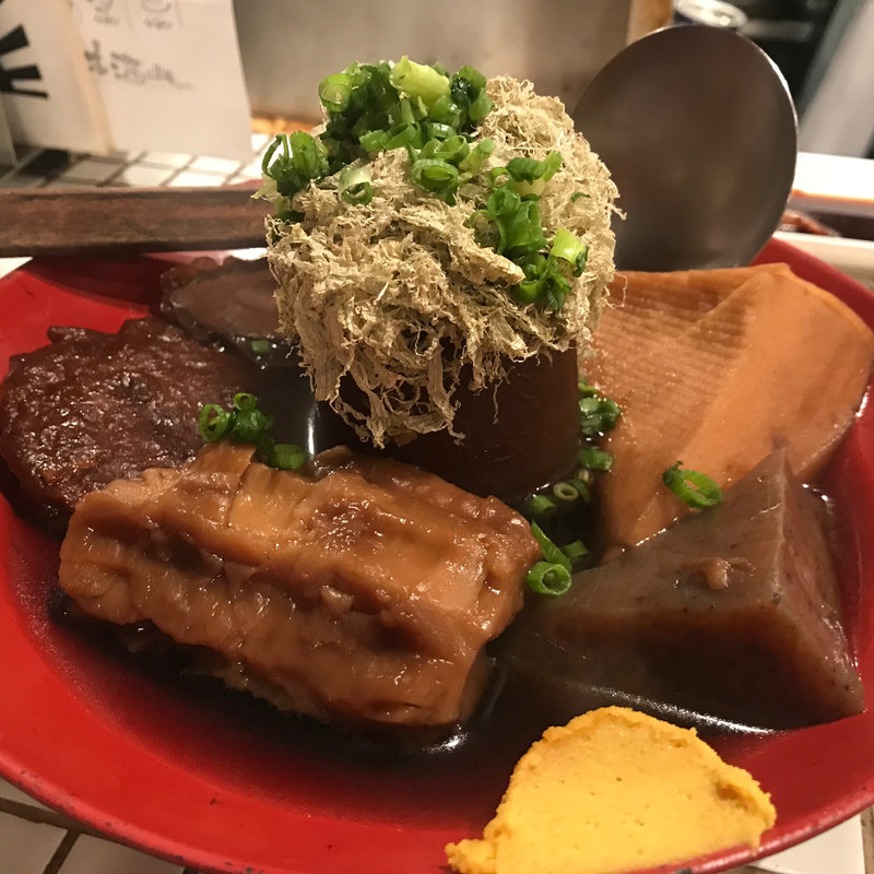 黒おでん(東京コケコッコ本舗 阿佐ヶ谷店)
