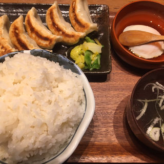 餃子ライス(肉汁餃子のダンダダン 向ヶ丘遊園店)