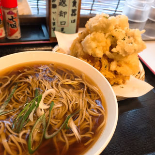 海盛りかき揚げ天そば(かんだ　冨そば )