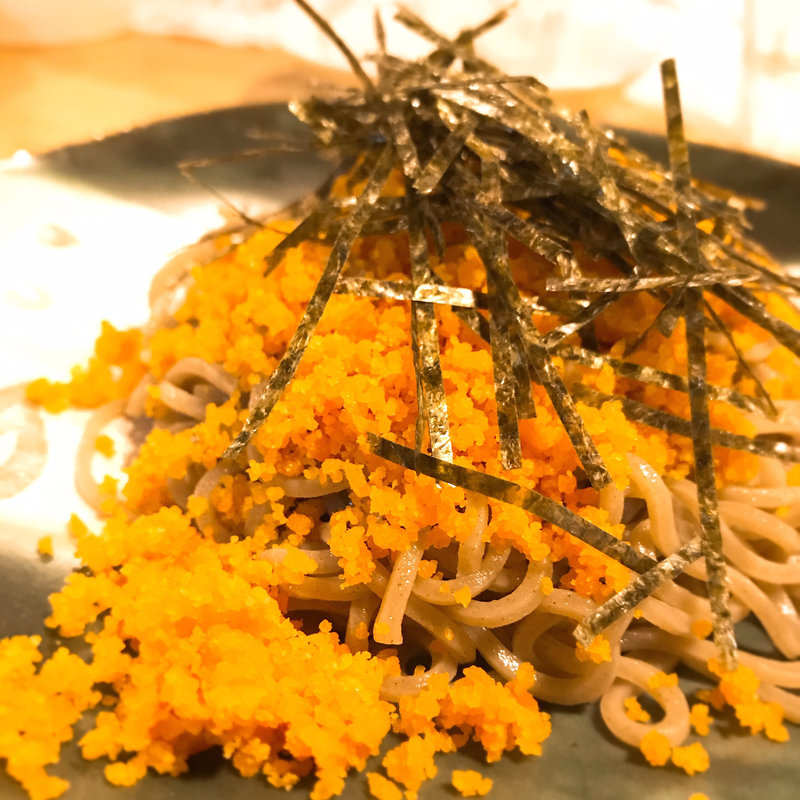 からすみそば(名駅立呑 おお島)