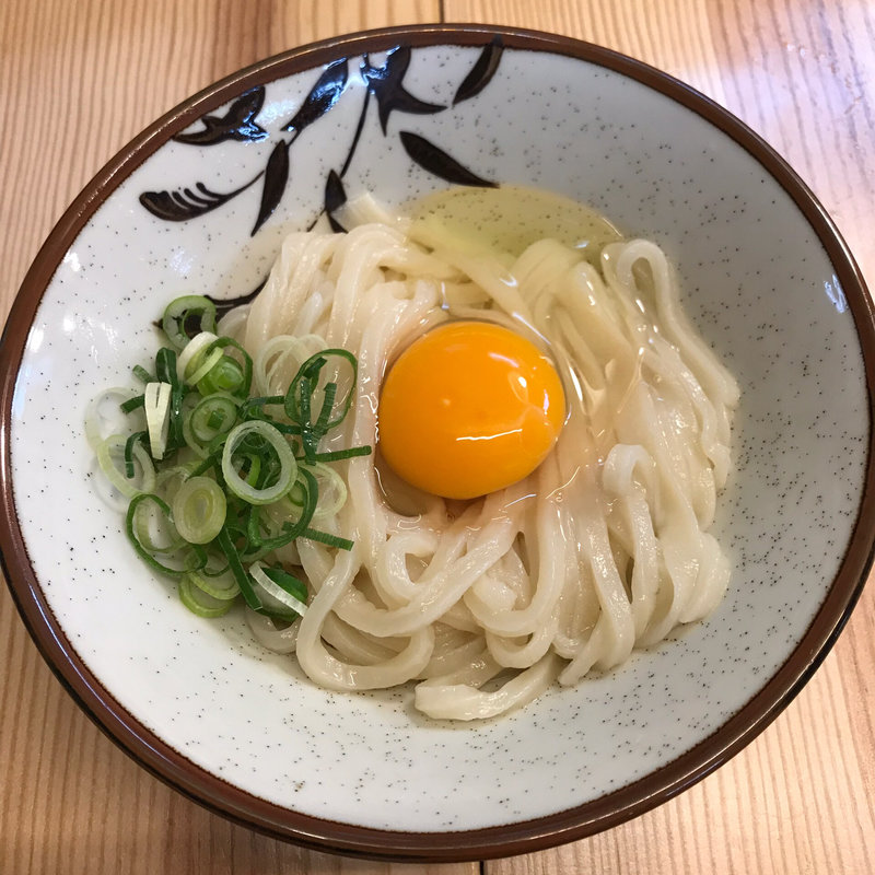 釜玉(小)(うどんや大門)