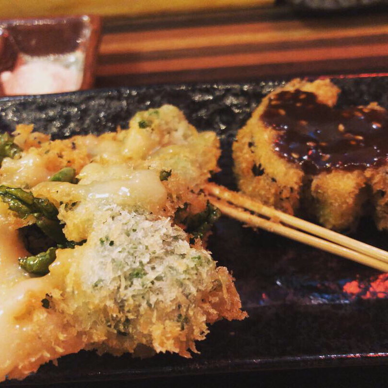 お任せ串カツ5本(烏丸バル横丁)