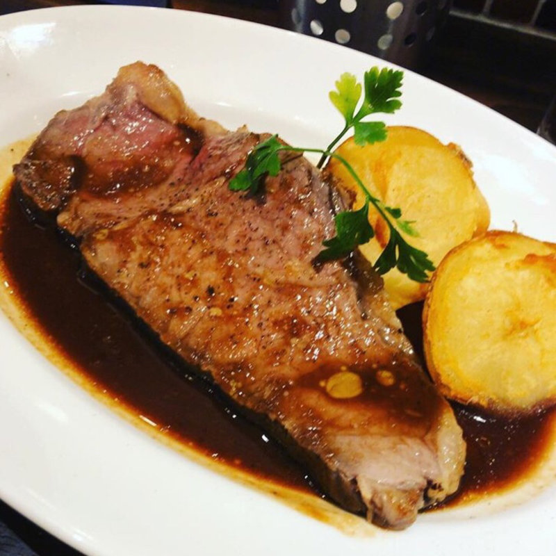 ローストビーフステーキ(イタリアン　クアトロ 烏丸店 （ITALIAN QUATRO）)