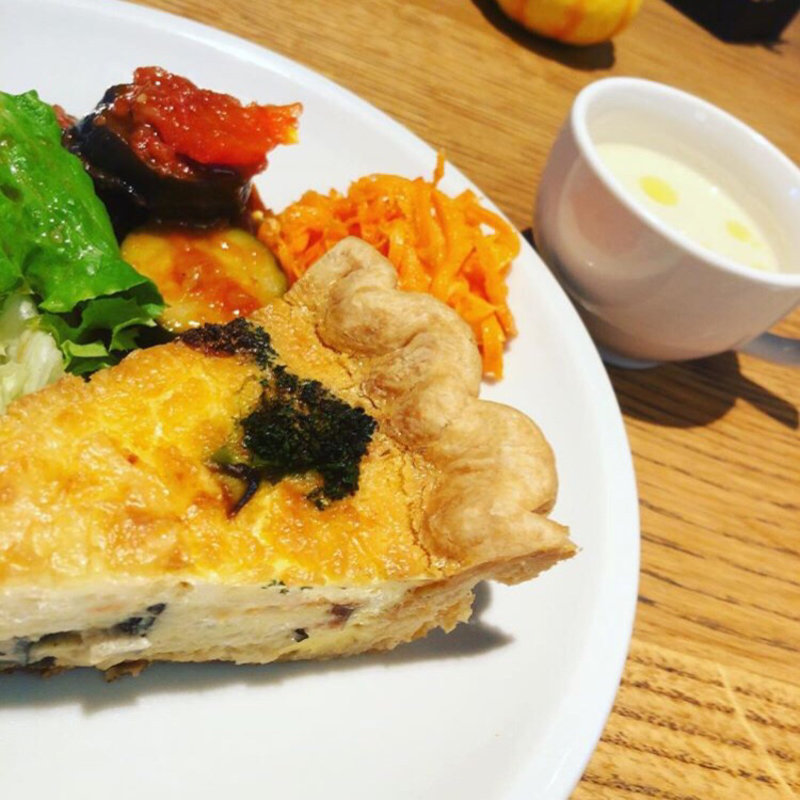 キッシュランチ(ディーン＆デルーカ京都 （DEAN & DELUCA KYOTO）)