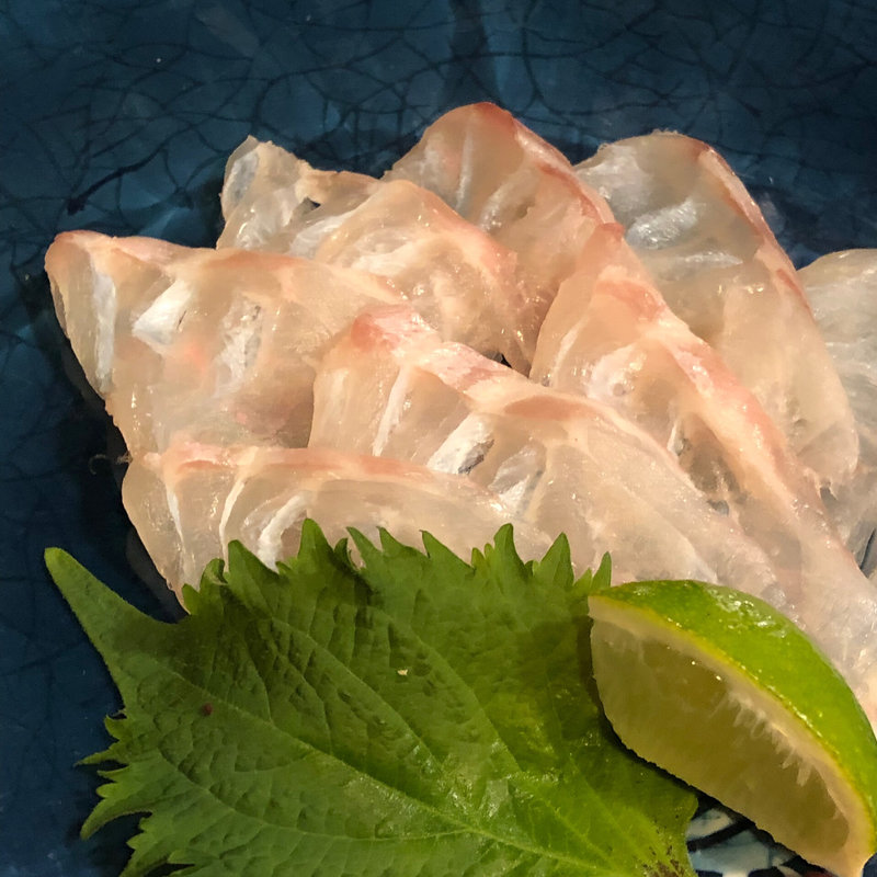 あらの刺身(河太郎 中洲本店)