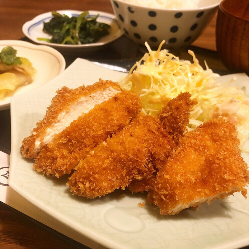 チキンカツ(食堂マルシン)