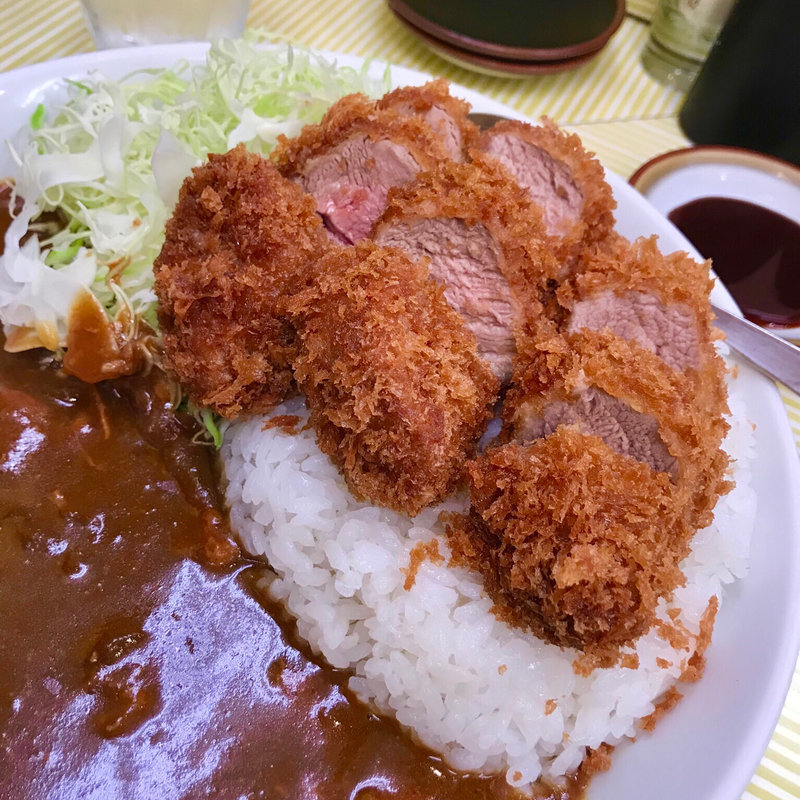 ヒレカツカレー(いっぺ　こっぺ )