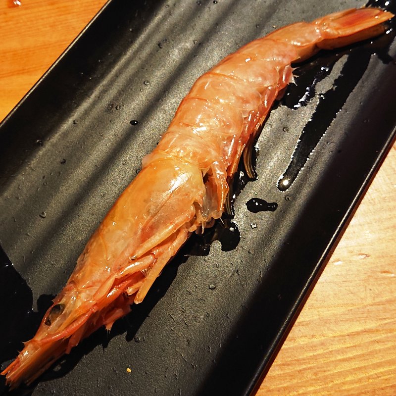 有頭海老塩焼き(七輪焼肉 安安 鹿島田店)