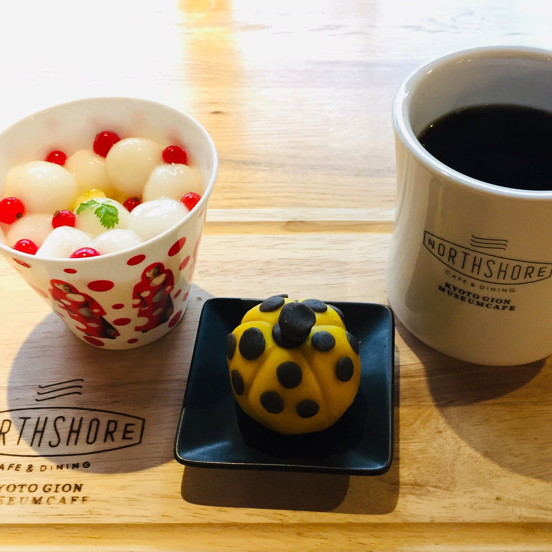 ラブフォーエバー スイーツセット(ノースショア ミュージアムカフェ 京都)