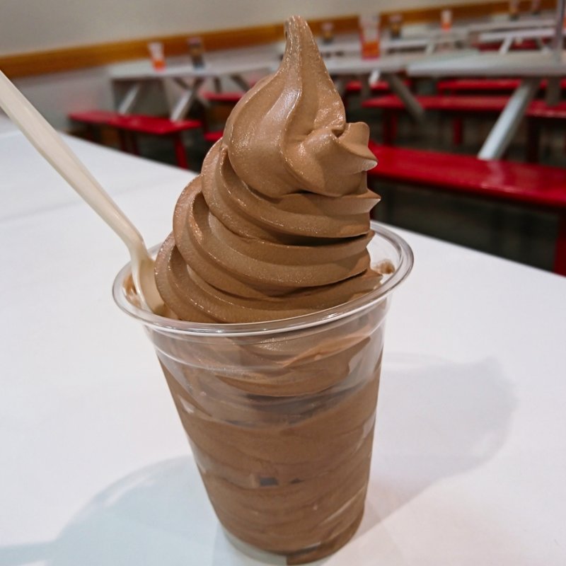 カカオソフトクリーム(コストコ 和泉倉庫店 （COSTCO）)