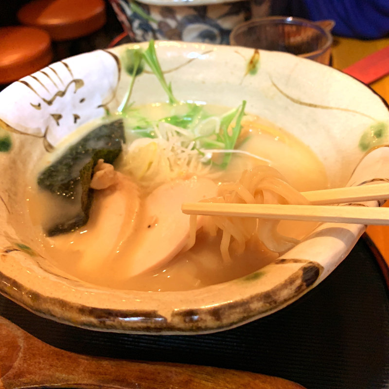 真鯛塩ラーメン(真鯛らーめん まるき)